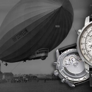 Zeppelin men’s quartz chronograph with metal strap pro